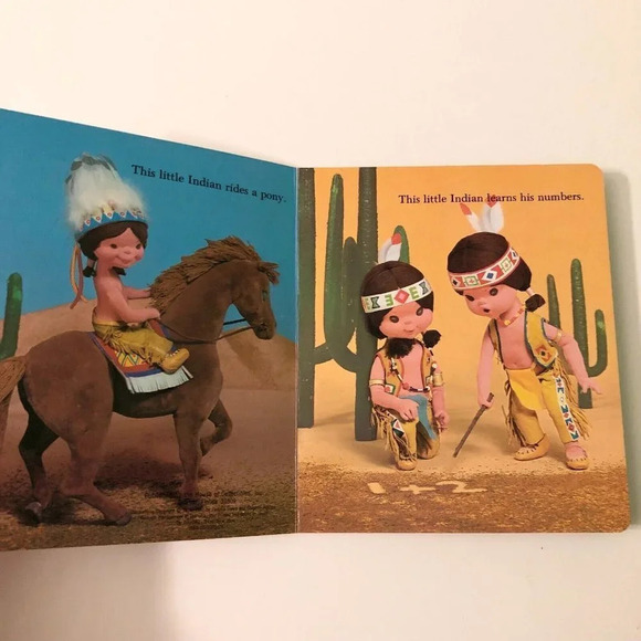 1982 Storytime Pals Series Little Indians Board Book Childrens Book - Picture 6 of 10